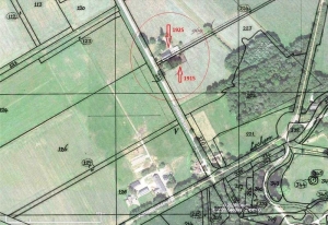 BOE 6 Schoolhuisweg 2, overlay 1832-1915-1925-2020